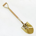40" Show Gold Plated D-Handle Groundbreaking Ceremonial Shovel